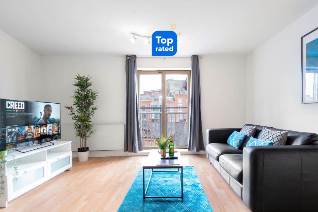 City Centre - Two Bedroom Apartment - Juliet Balcony - Secure Parking - Wifi - Smart Tv 버밍엄 외부 사진